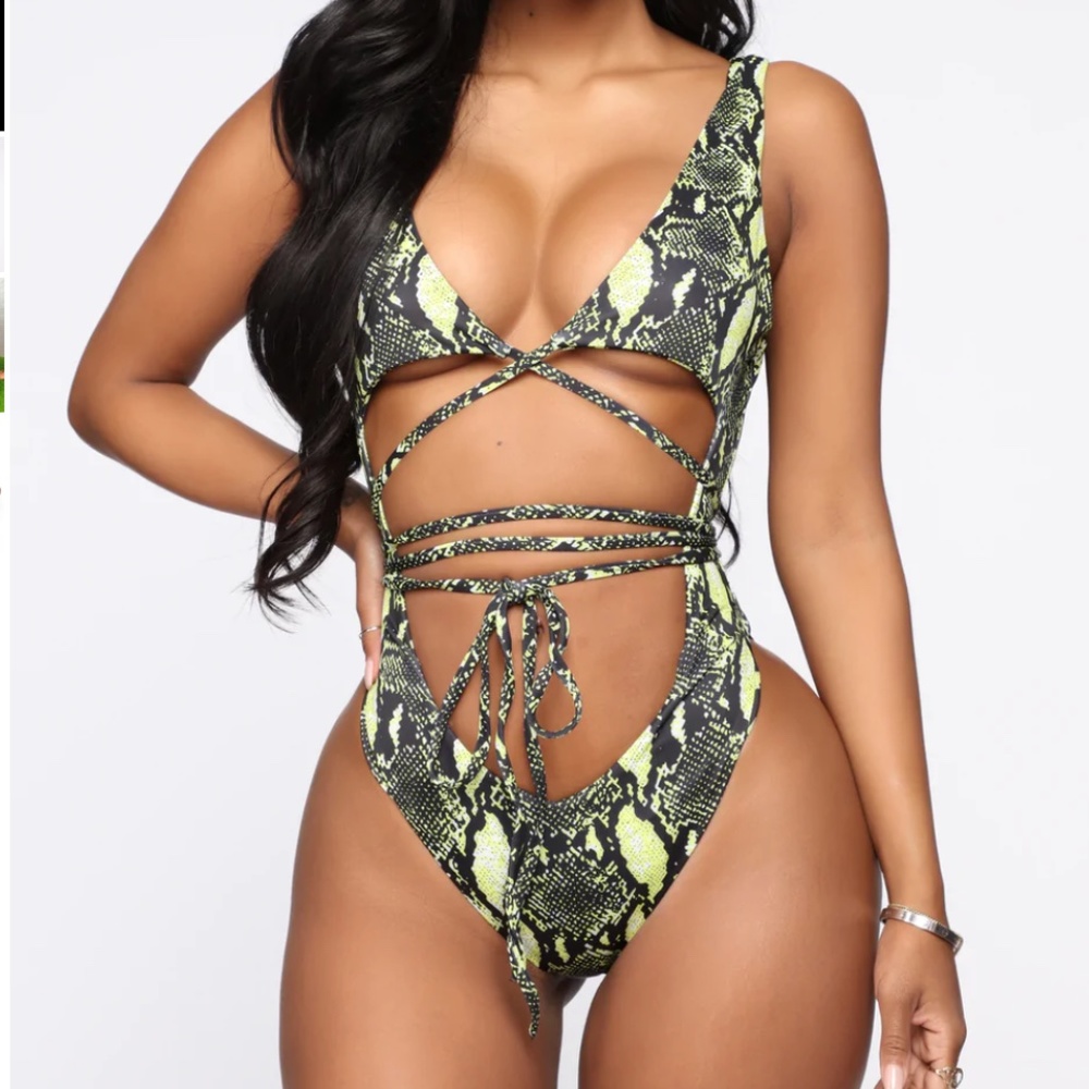 Fashion Nova One Piece Swimsuit